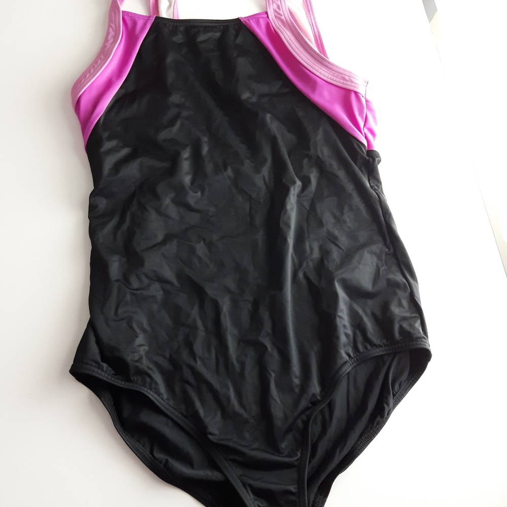 Lands' End Sport one piece swimsuit women's 12